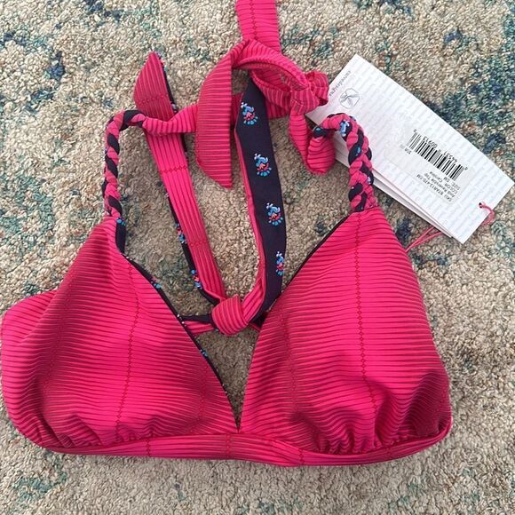 NWT Carve Designs Andi Reversible Swim Top SM - Picture 7 of 7